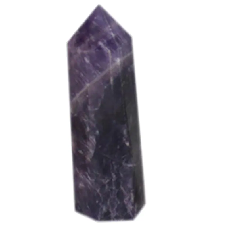 Decorative Figurines Objects & High Quality Natural Hand Carved Crystal Points Quartz Wand Pillar Healing