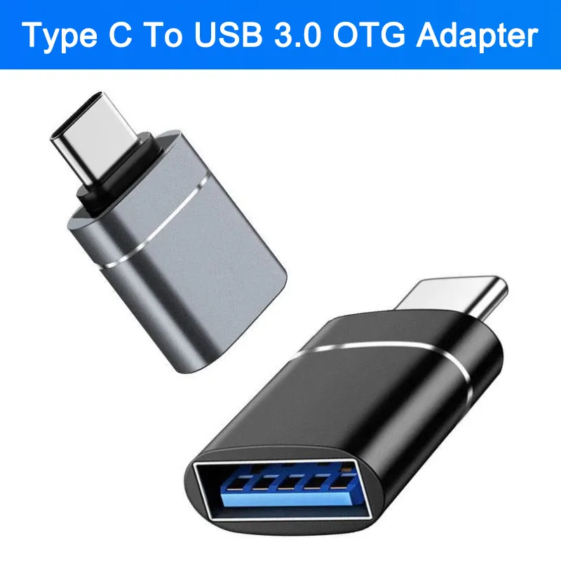 USB-тип C OTG-адаптер USB C TO USB 3.0 Адаптер Тип-C Кабельный преобразователь для Xiaomi Samsung S10 S9 S8 Huawei P3