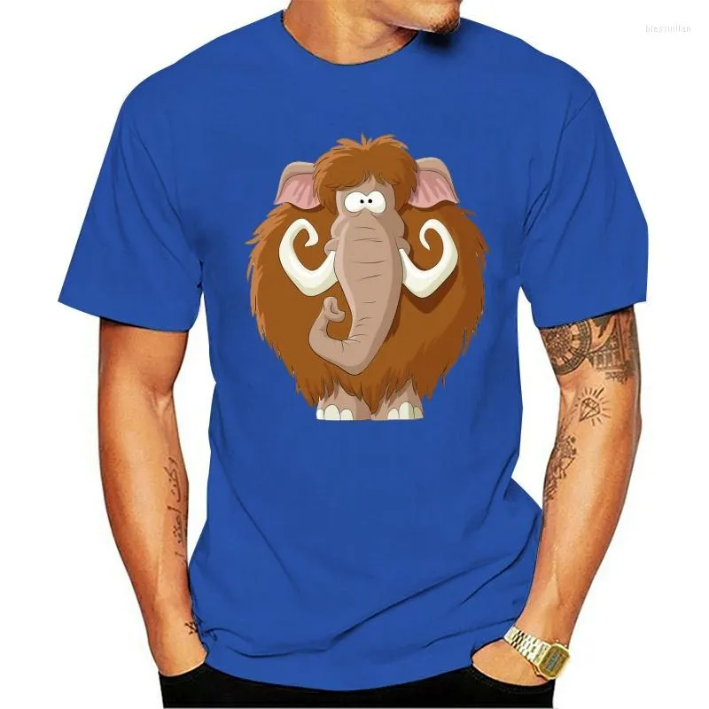 Männer T Shirts Sommer Mode Mammoth Design Hemd Hohe Qualität Jungen Kinder Nette Cartoon T-shirt Tops Hipster Tees Harajuku streetwear