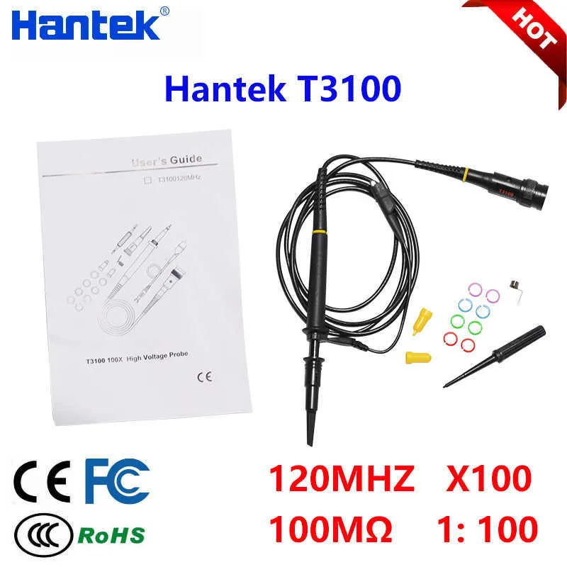 Wholesale Hantek T MHZ High Voltage Interface Bnc Oscilloscope Probes ...