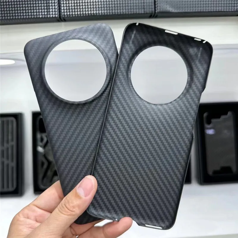Echtes Carbon Fiber Aramid Slim Case für Honor Magic5 Pro/5 Matte Armor Hard Cover