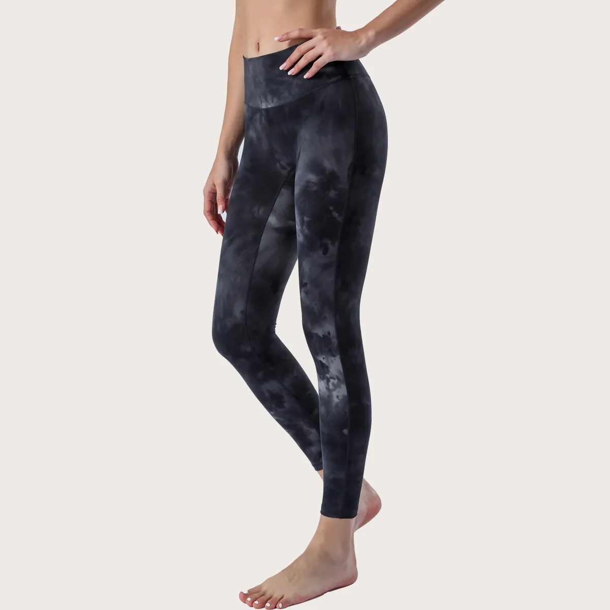 LL Tie Dye High Waist Yoga Leggings Skin Friendly, Seamless, Hip