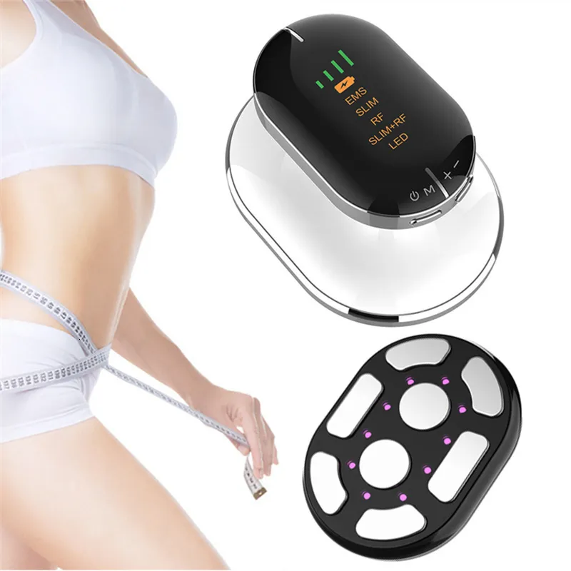 Massageador de corpo inteiro RF Radiofrequência Máquina de massagem corporal Máquina de emagrecimento EMS Dispositivo de modelagem de modelagem LED Terapia LED Ferramenta de beleza de beleza 230314