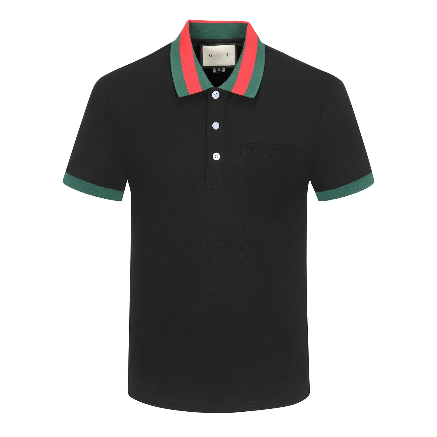 Polos Erkekler Tasarımcı Marka Erkek Tişörtleri Üst Timsah Nakış Polo Gömlek Kısa kollu Katı Polo Gömlek Erkekler Polo Homme İnce Erkekler Giyim Camisas gömlek M-3XL#F7002