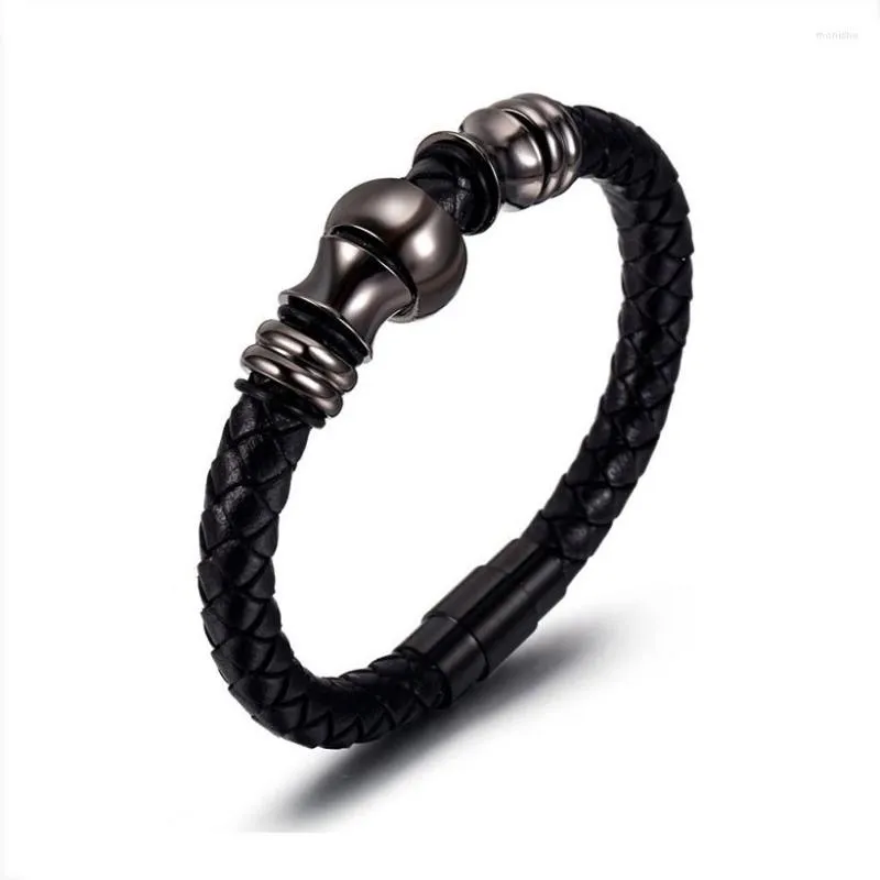 Charme Armbänder 2023 Trendy Seil Kette Männer Armband Klassische Leder Zubehör Personalisierte Männliche Frauen Schmuck Geschenk