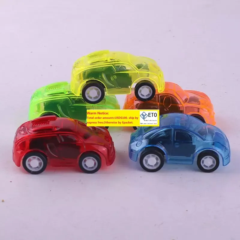 Puxar de volta os brinquedos de festa de aniversário de mini carros de carrocer