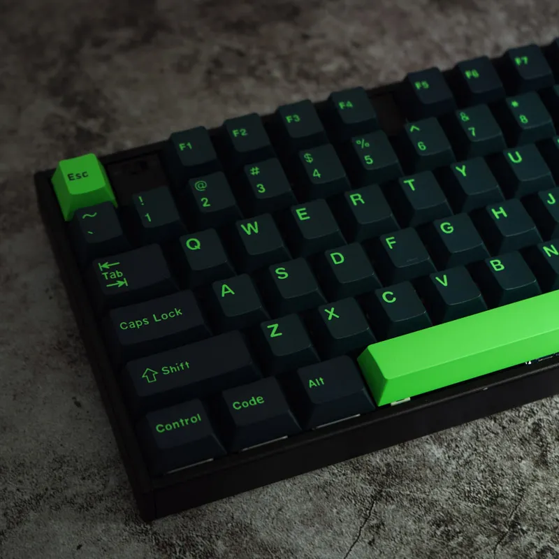 173 touches GMK Wavez Double Shot Keycap Épais PBT Cherry Profile ANSI ISO 7U Spacebar Keycaps pour TKL GK61 96 MX Machines Clavier