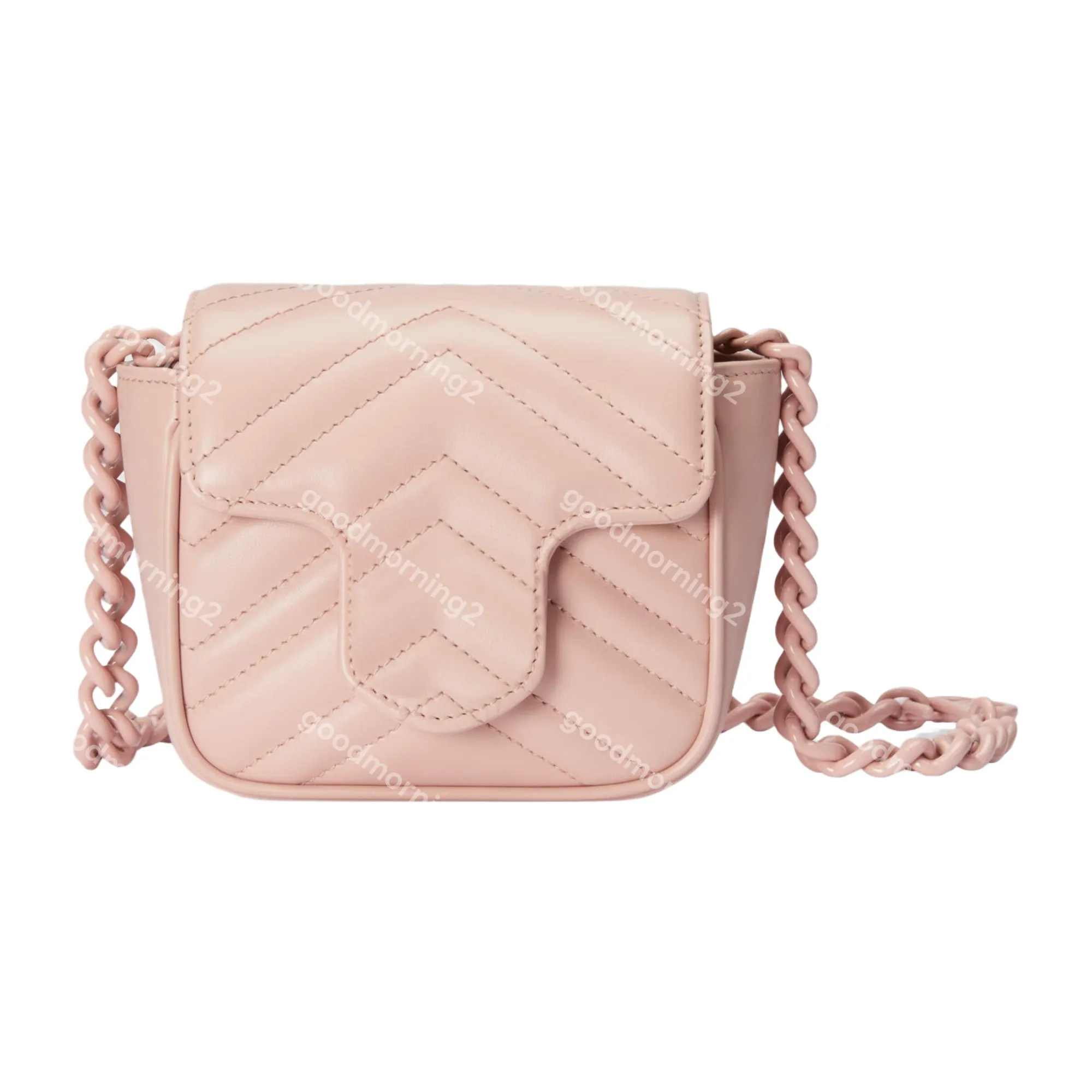 2023 Bolsas de grife Marmont Bolsas de couro Bolsas femininas crossbody Fanny Packs Bolsas de cintura Bolsa de corrente Bolsa de cinto Lady Bolsa de peito Bolsa pequena Bolsa Carteiras 3 cores