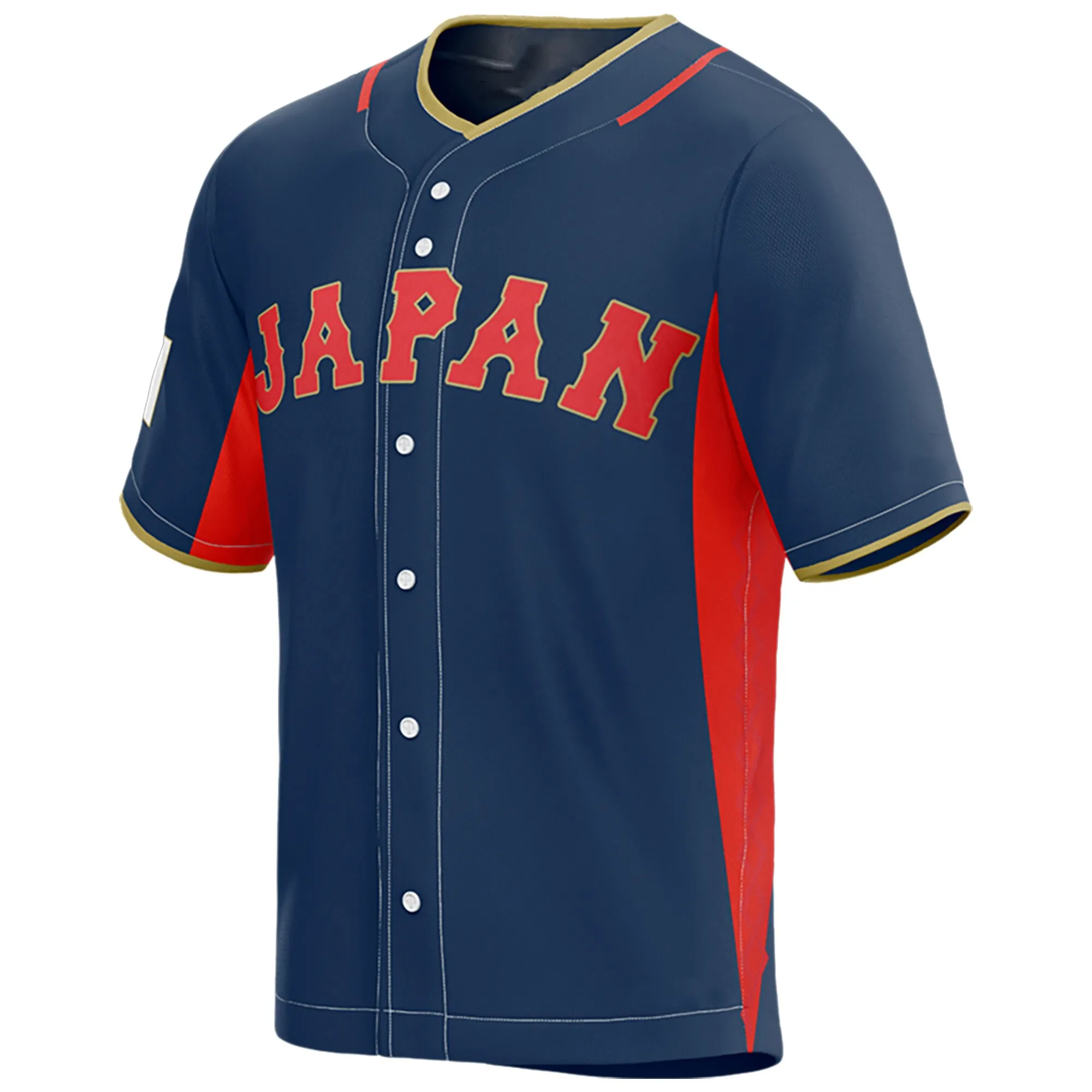 2023 Japan Polyester Baseball Jersey Featuring Lars Nootbaar