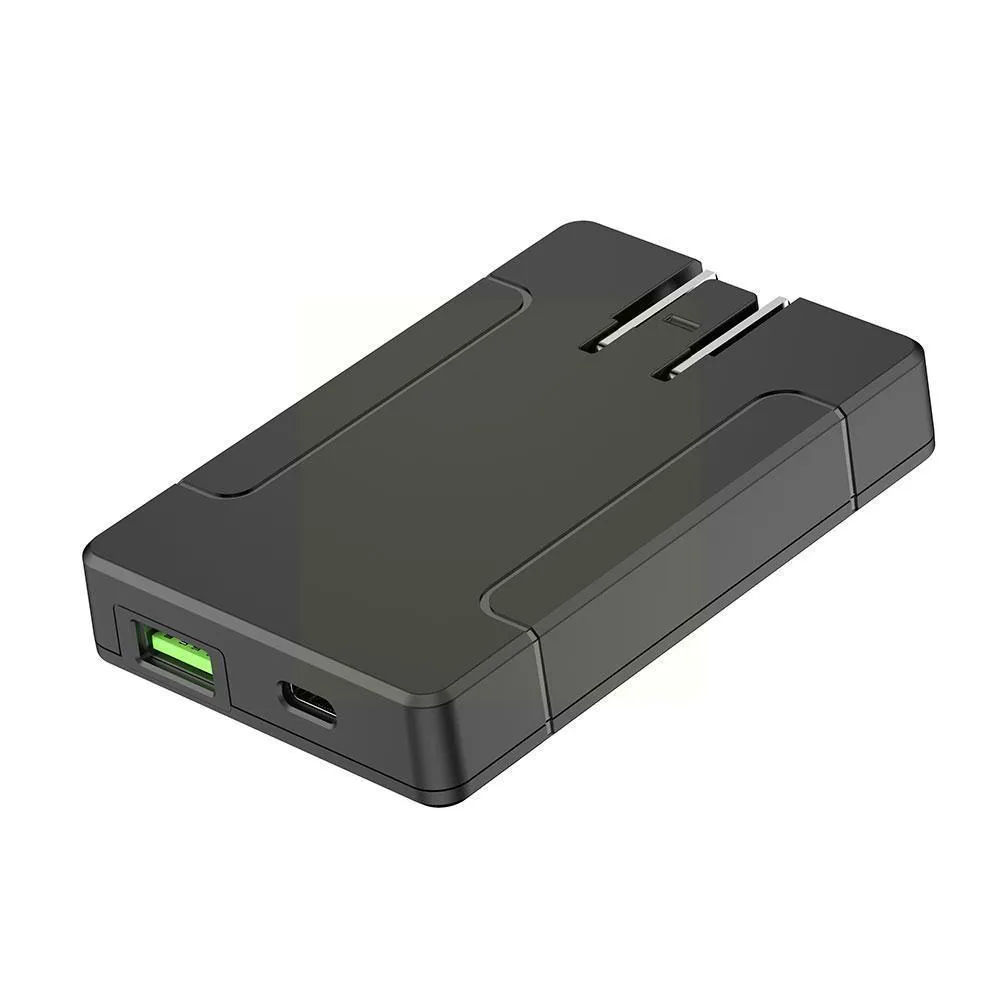 BUDI 65WデュアルファーストウォールチャージャーPD 3.0 USB C US US EU AU折りたたみ可能なプラグアダプター