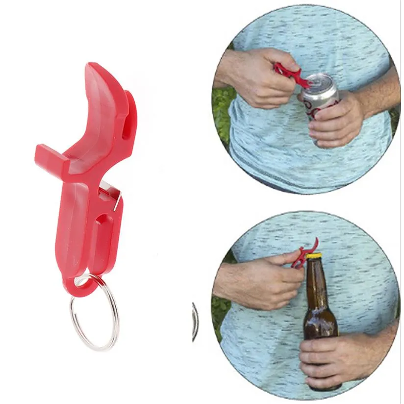 30pcan Opener Outdoor MultiTool Portable Beer Bottle Openers Клавицы SGUN Tool Pocket Aluminum Beer Tool 295c