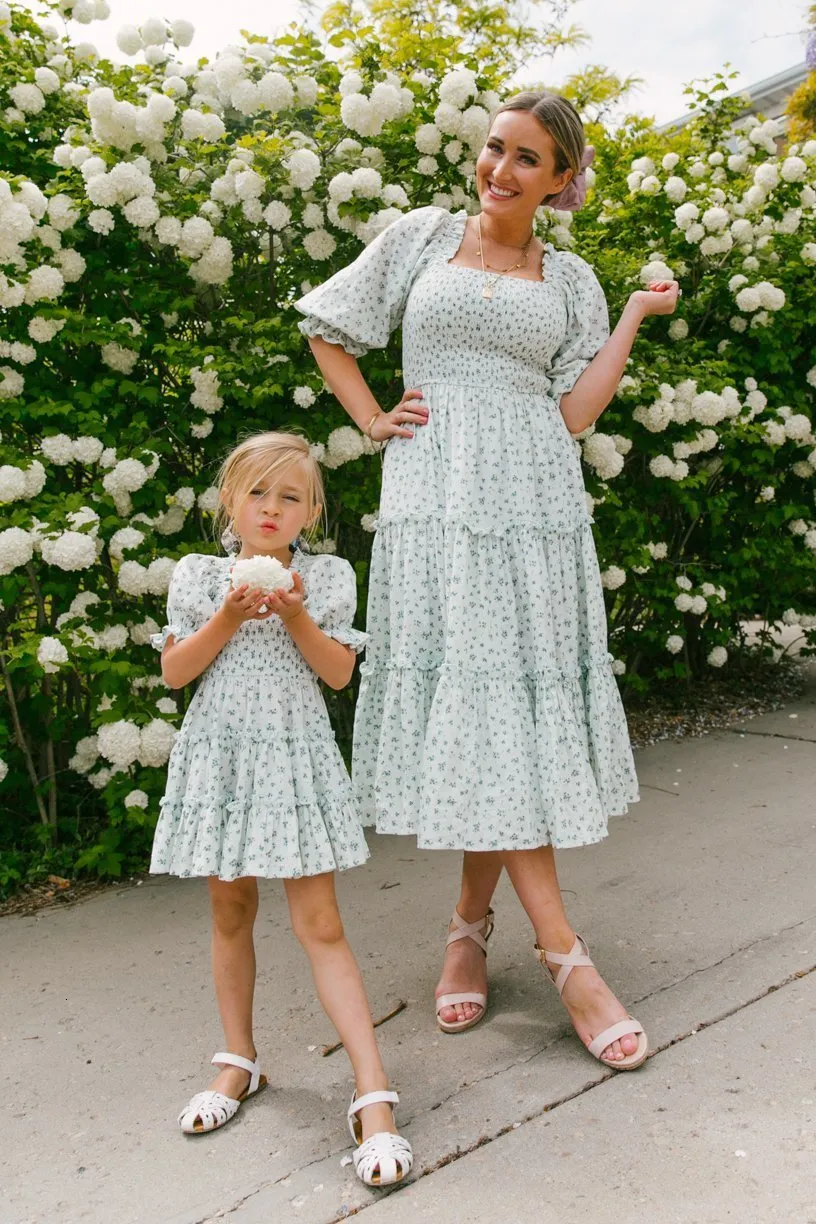 Beautiful Mother and Daughter Matching Dresses in Jaipur