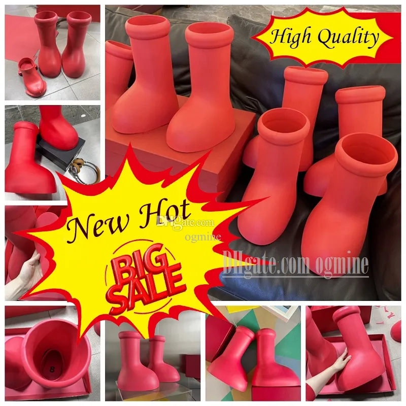 Mens red shop boots sale