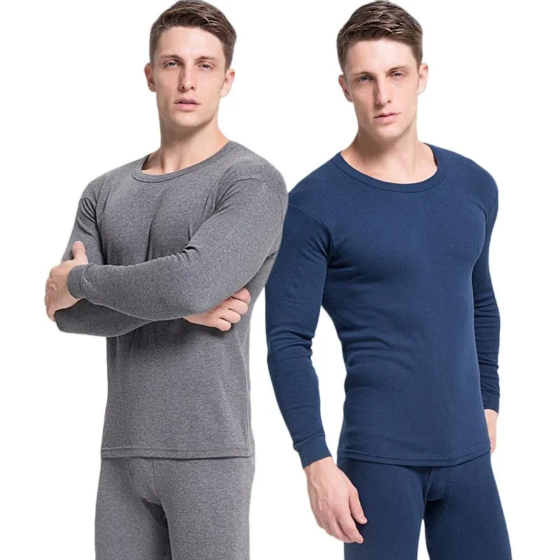 Мужское тепло -нижнее белье унисекс хлопок длинный Джонс зимний осенний набор для повседневной дышащей одежды для мужчин 2023