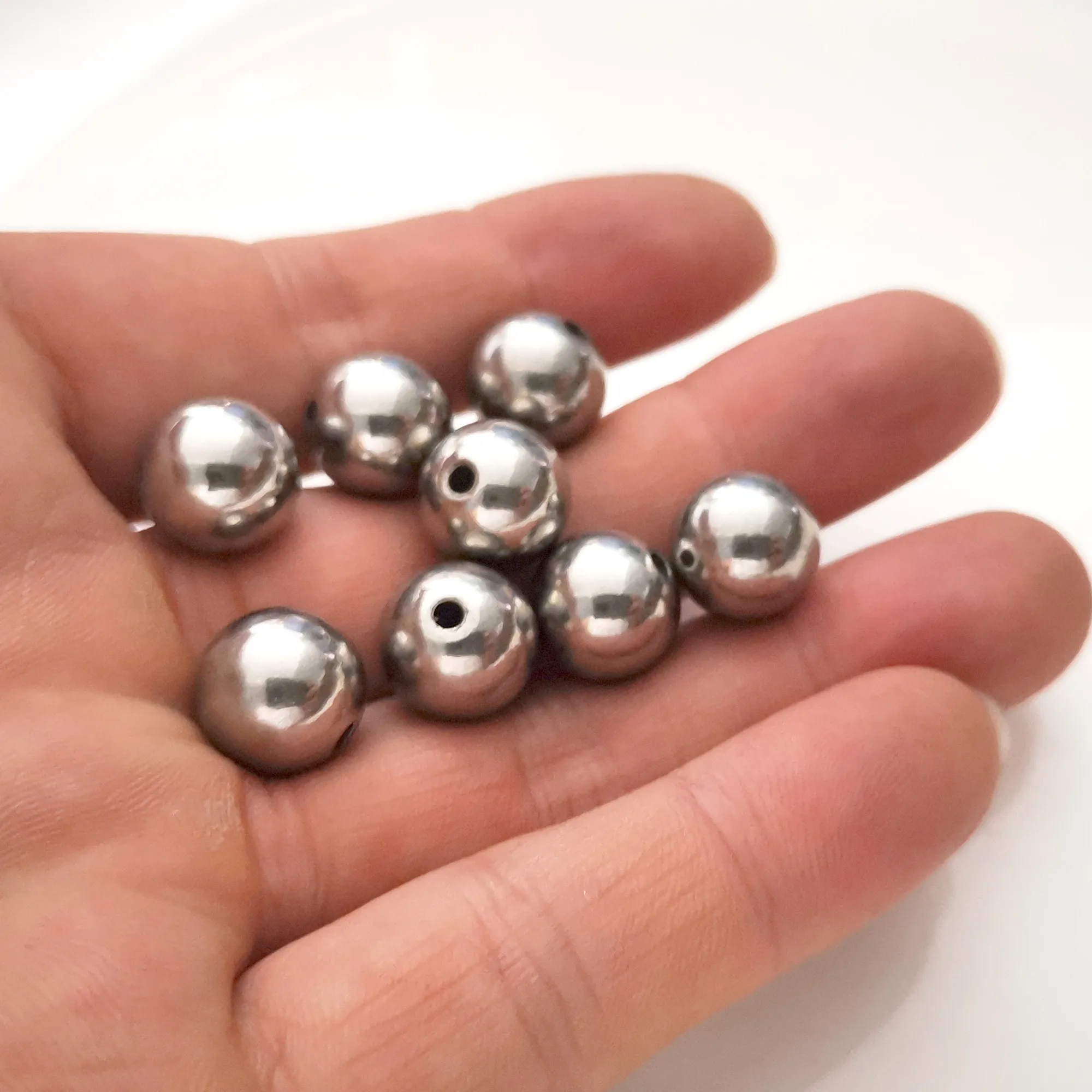 Stainless Steel Round Spacers Ball Spacer Stainless Steel Beads 12mm Hole,  1.8mm Thickness, Seamless Smooth Rondelle Charms For Jewelry Making From  Charmspendant, $12.18