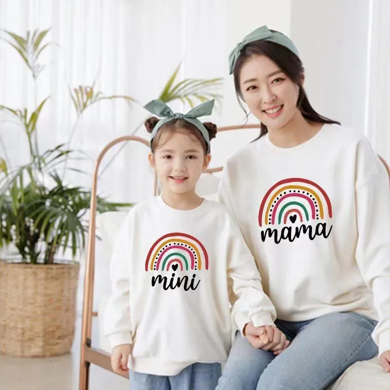 Mama and online mini sweatshirt set