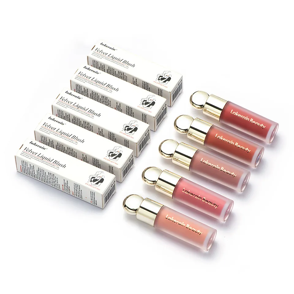 Lakeain Beauty Velvet Blush Multiple Use, Waterproof, Natural, Long