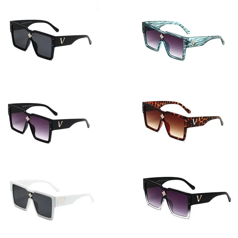 Hochwertige Designer-Sonnenbrille, klassische Marken-Sonnenbrille, Sommer-Strand-Brille, Fahrbrille, Herren-Brille, Unisex, lässige Sonnenbrille