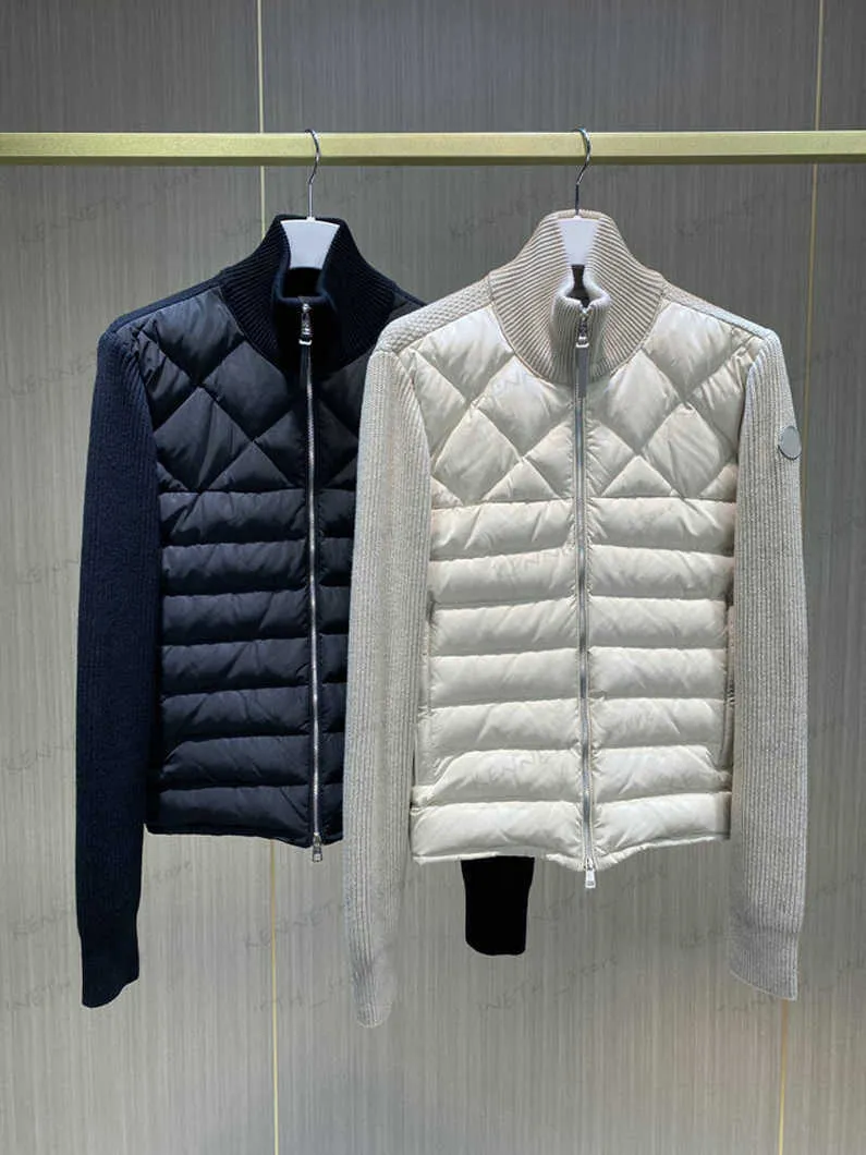 Jaquetas masculinas 2022 Mens Designer Jaqueta Homens Down Winter Colete Parkas Branco Duck-Down Winters Jackets Casacos Térmicos para Homem Outerwear Zipper Down Jackets T230316