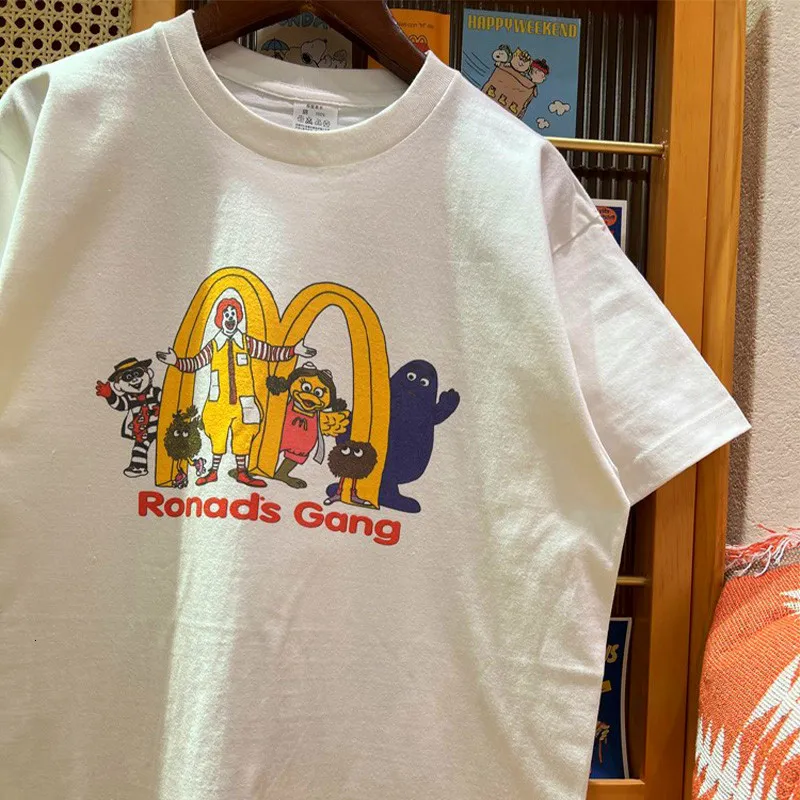 Camiseta Para Mujer American Vintage Graphic Camisetas Blancas Divertidas Camisetas De Manga Corta De Algodon De Verano Sueltas Unisex Tumblr Moda Cuello Redondo Camisas Lindas 230316 De 12 98 DHgate