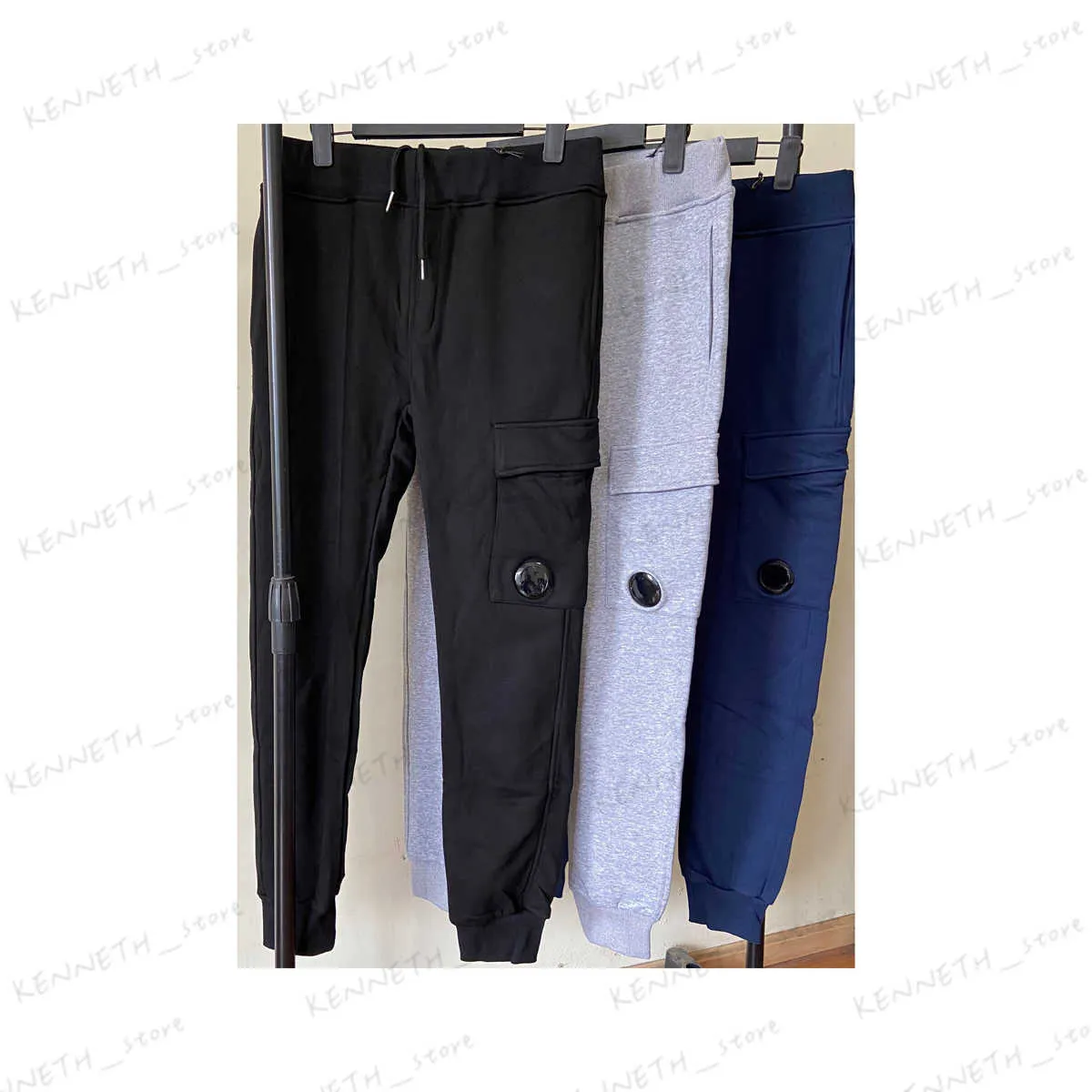 Pantalons pour hommes 3 couleurs pantalons tactiques pour hommes marque de mode en plein air taille de l'entreprise M-2XL Lens Pocket Sweatpant T230316