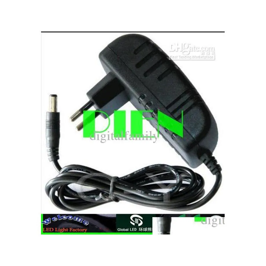 Transformateurs d'éclairage AC 100240V à DC 12V 2A Adaptateur de convertisseur d'alimentation pour bandes lumineuses LED US Plug EU AU Drop Delivery Access Dhy0H