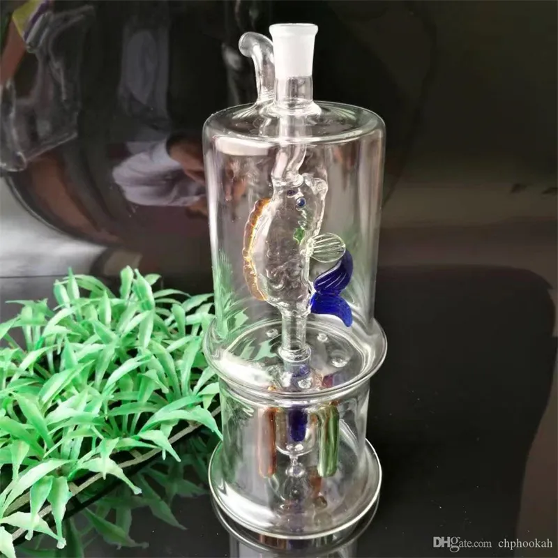 Smoking Pipes Fish four claw mute hookah filter ,Wholesale Bongs Oil Burner Pipes Water Pipes Glass
