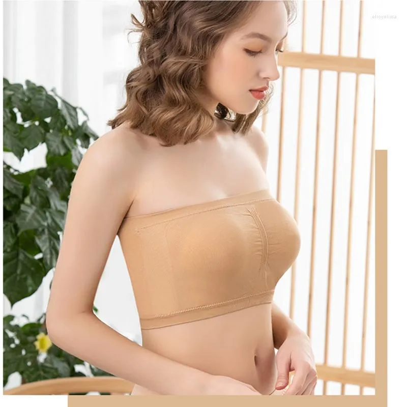 Plus Size Strapless Bras For Women, Seamless Bandeau Bralette Tube Top S  6XL From Elroyelissa, $6.93
