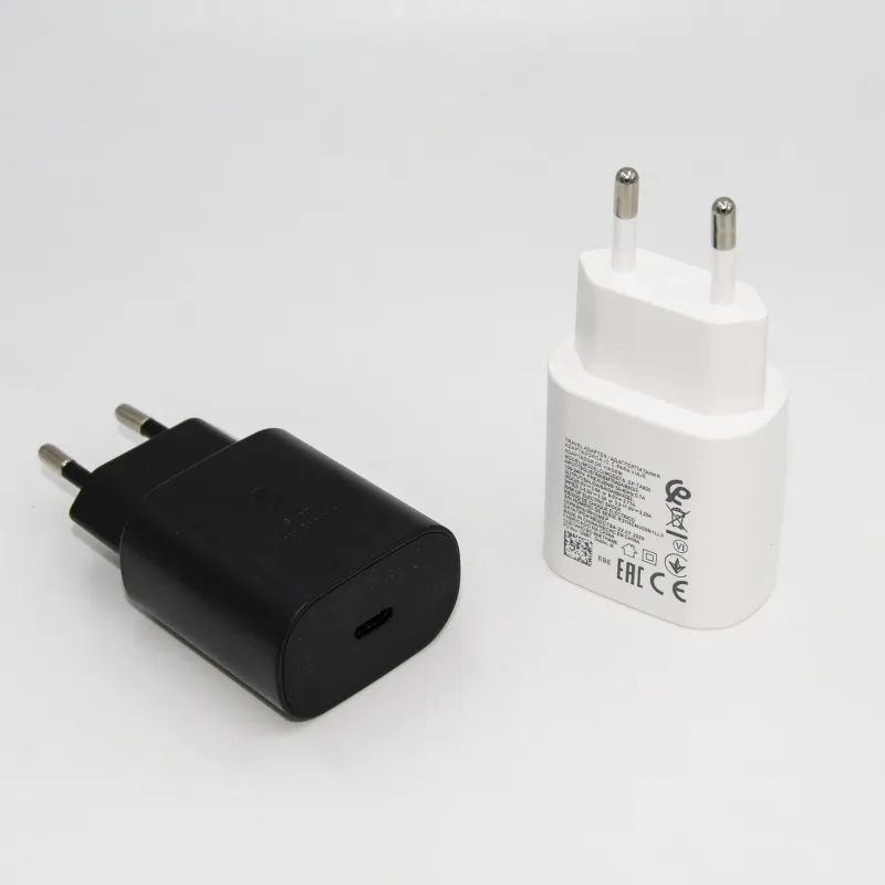 100pcs/lot OEM Quality S20 Super Fast Charger 25W EP-TA800 Quick Charge Adapter Type C For S20 Plus Note 10 Lite Plus