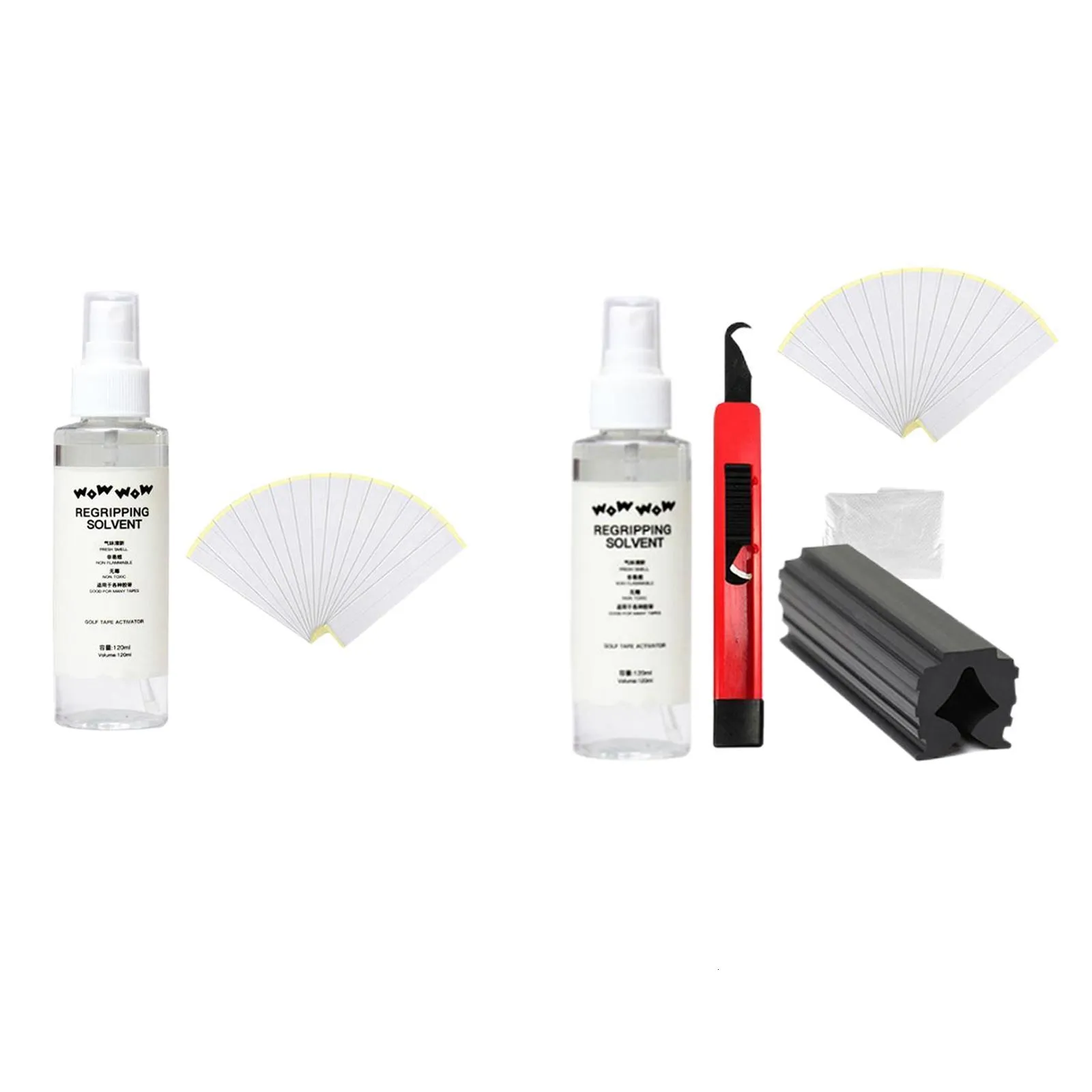 Golf Club Grips Repair Kit With Double Sided Adhesive Tape Easy Caulking Finisher Set 230316