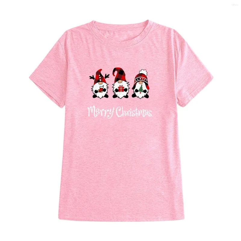 Женские футболки рождественская футболка для женщин смешная графическая футболка повседневная коробка рубашки с коротким рукавом