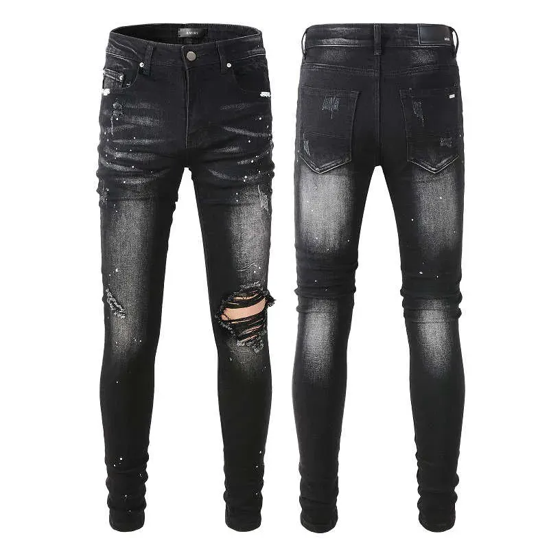 2022 Nouveautés amirs Mens Designer De Luxe Denim Jeans Trous Pantalon Jean COOLGUY Biker Pantalon Homme Vêtements # 845 QQG