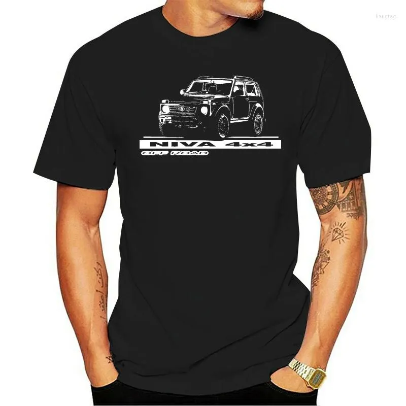 Men's T Shirts Shirt 2023 Lada Niva Off Road 4X4 Russsische Car Suv Est Men Funny Summer