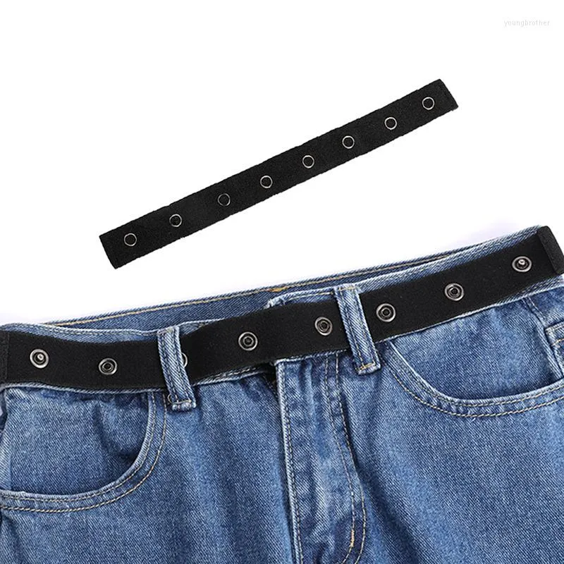 Belts Buckle-free Elastic Invisible Belt Without Buckle Easy Stretch No Hassle Maternity Pants Waist Extension