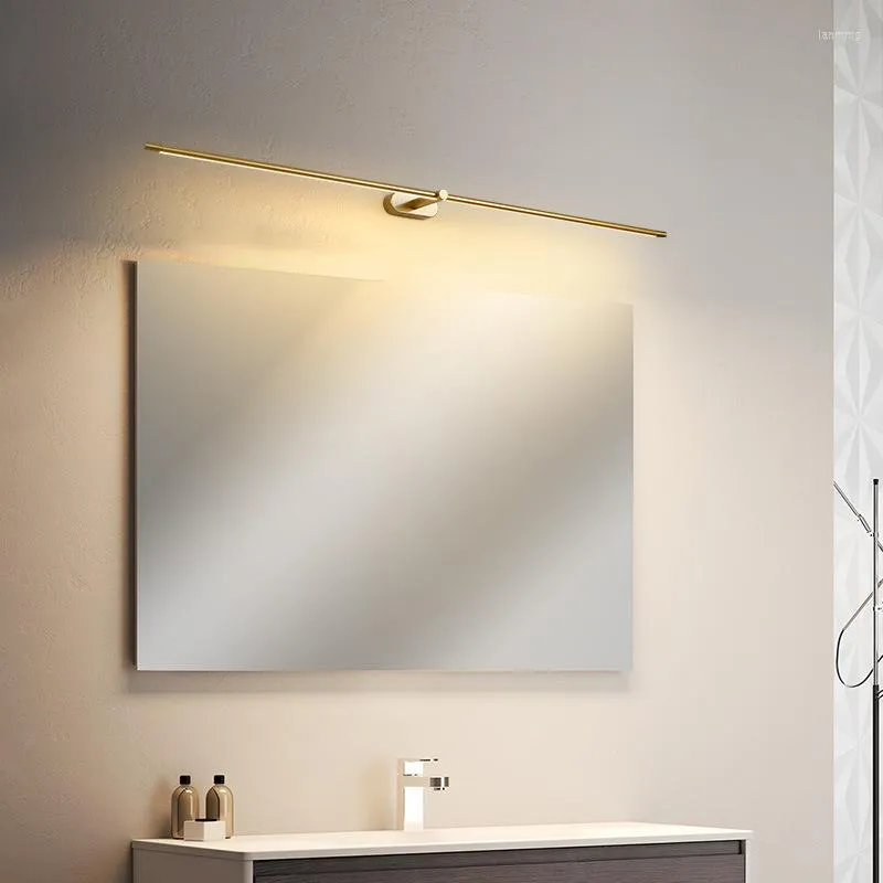 Applique murale Simple Led salle de bain vanité lumière chevet métal intérieur moderne appliques miroir luminaires salon