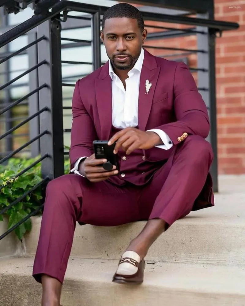 Maroon dress with jacket top