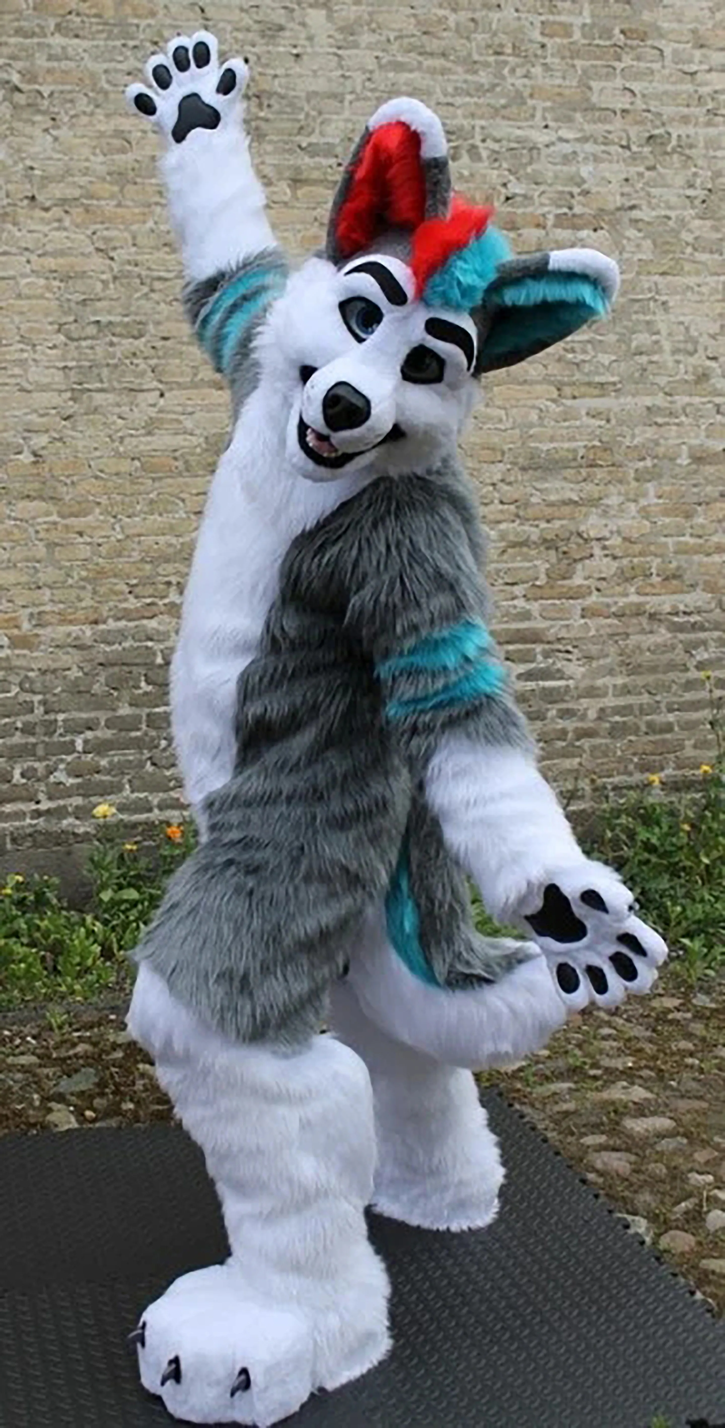 Husky costume for kid cheap