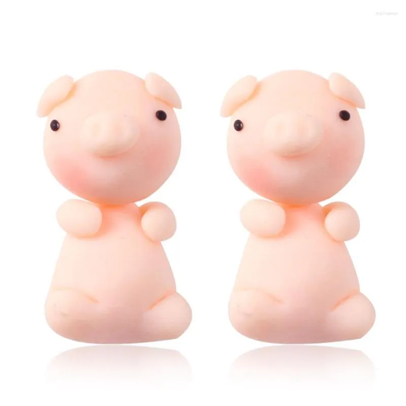 Stud Earrings EarringsPAIAI 30 Polymer Clay Cute Pig For Women Girls Fashion Jewelry Handmade 3d Kawaii Animal Kids Gift