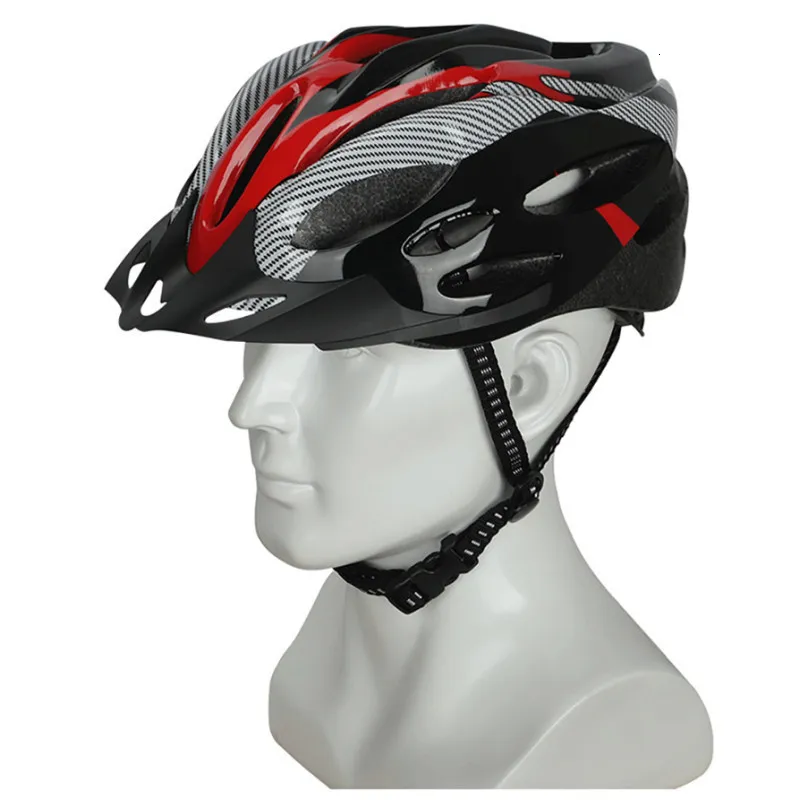 Cycling Helmets Mountain Road Bike Men Sports Riding Safety Cap Carbon Fiber Ultralight MTB Bicycle Split For Adult 230316