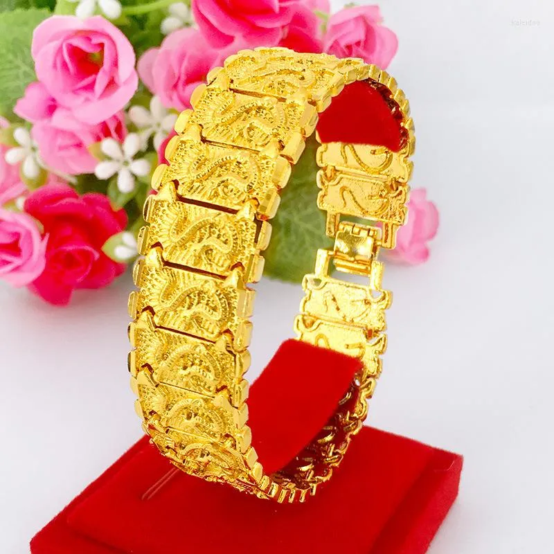 Charm Armband Armband Nansha Gold Leather Show Brass Plated äkta älskare Watch Buckle