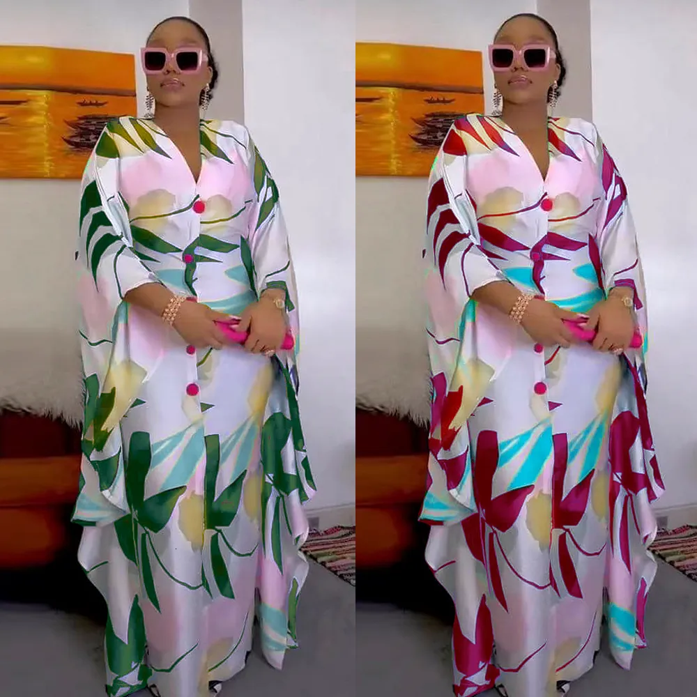 MD African Dashiki Print Maxi Dress For Women Plus Size Boubou Plus Size Silk Robe With Ethnic Turkish Nigerian Party Outfits From Cong02 18.39 DHgate.Com