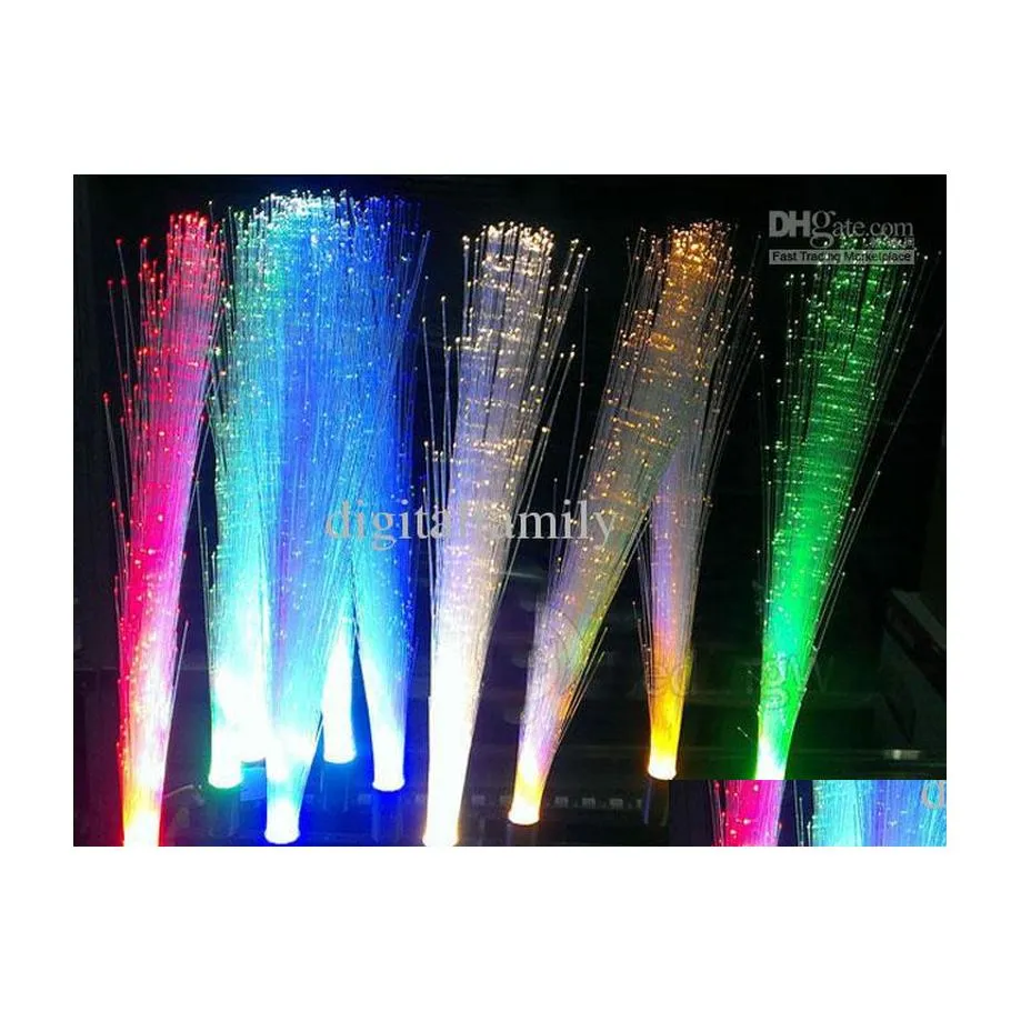 2016 LED Neon Sign G4 Optik Fiber Işık DC 12V Mor Pembe Sıcak Yeşil Kırmızı Mavi Renkler BB Lamba Enerjisi Tasarruf Noel Damla Teslimat Lig Dhbnk