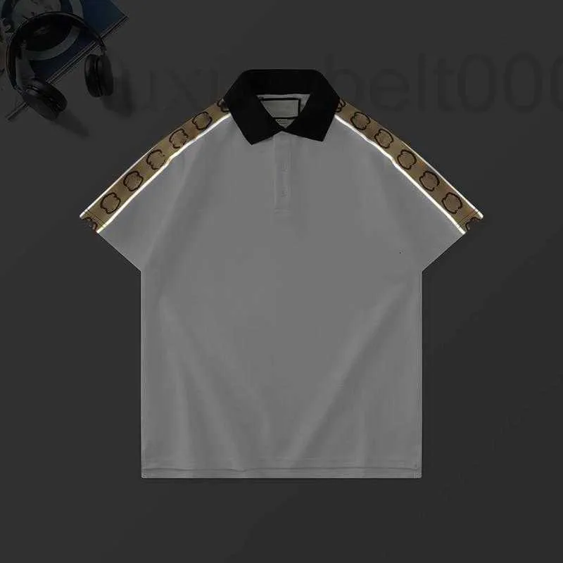 メンズTシャツデザイナー2023ラグジュアリーティーデザイナーTシャツ男性用レタープリントカジュアルコットンソフトと通気性Tシャツ半袖ファッションポロT8LN
