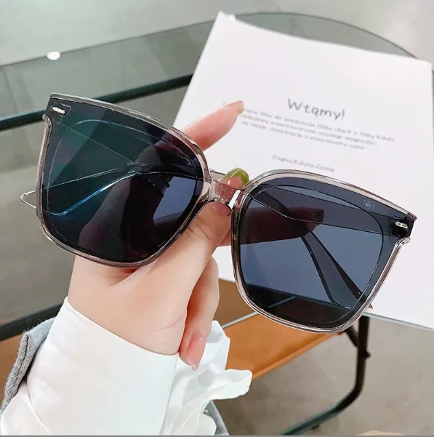 Korea Oversized Sunglasses Women Sunglasses Fashion Design  display picture 1