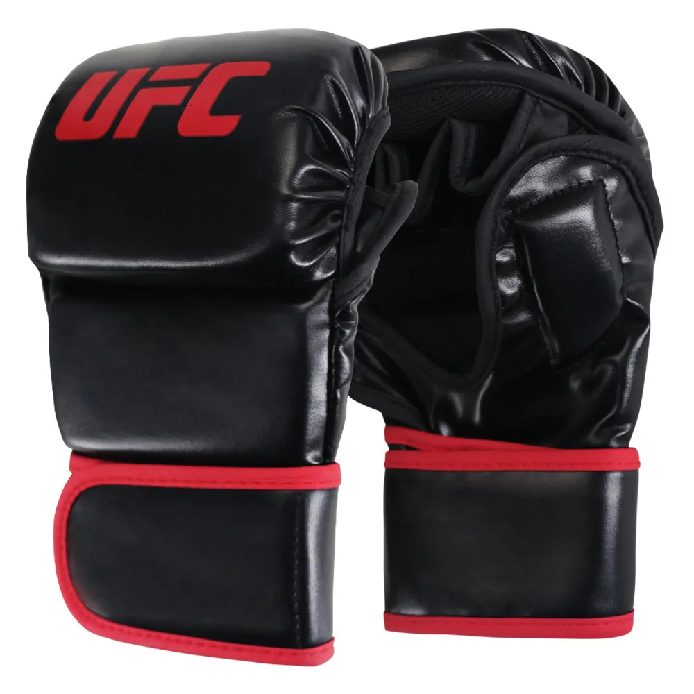 Gants de sport MMA combat Noir entraînement Gants de boxe Tiger Muay Thai gant de boxe muay thai Sanda pads box mma boxers 230316