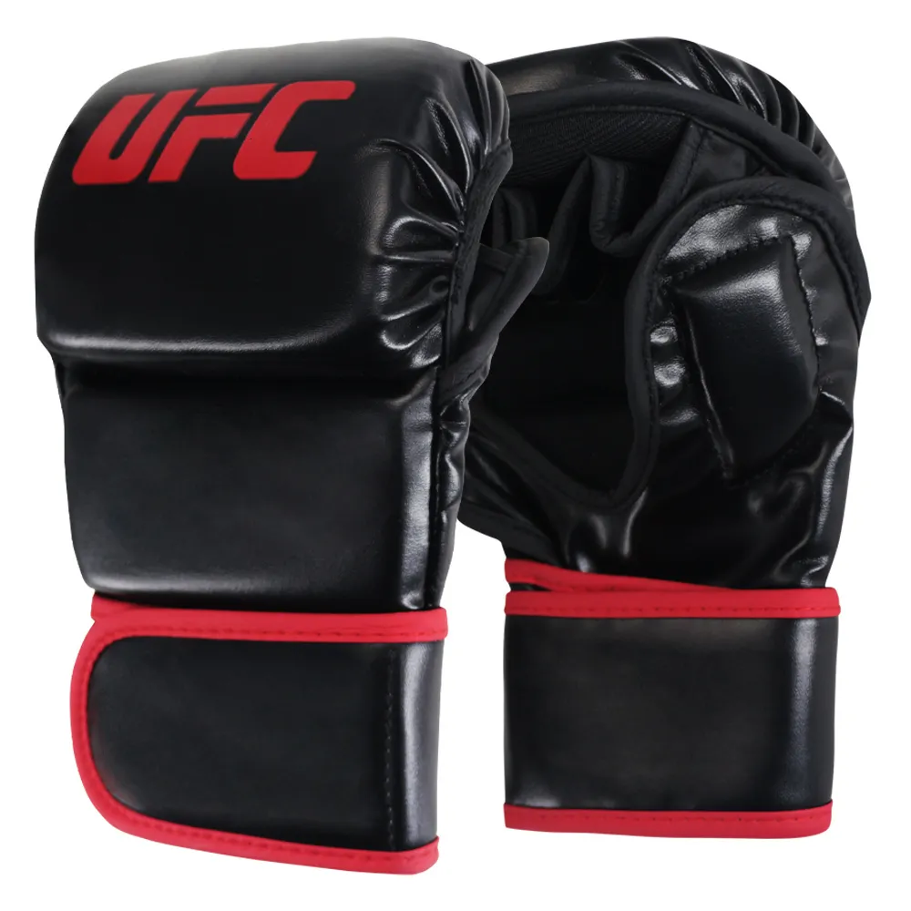 Sporthandschuhe MMA-Kampf Schwarz Training Boxhandschuhe Tiger Muay Thai Muay Thai Boxhandschuh Sanda Pads Box MMA Boxer 230316