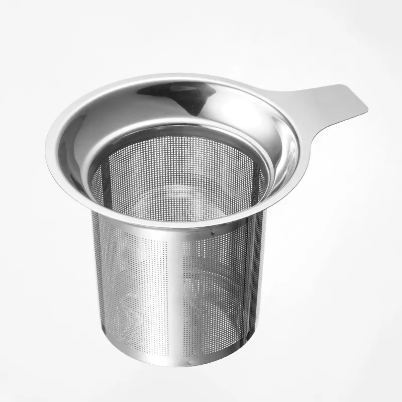 Lose Blatt grüner Tee Korb Filter 304 Edelstahl Infuser Blumentopf Sieb Mesh Tee Werkzeuge