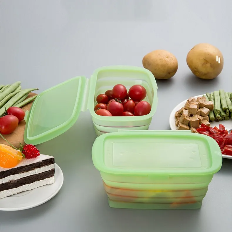 Foldable Silicone Lunch Box