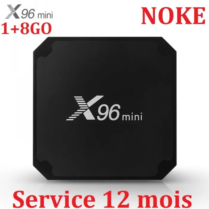 Android TV Box Abbonamento français 12 mois code Android X96mini boitier tv