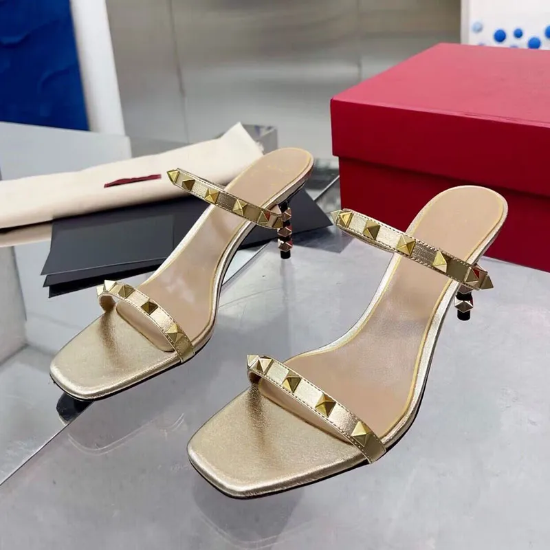 Summer Fashion Liu Nail Sandals Comfort Open Toe High Heels Wedding Dress Shoes Women